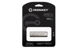 Pendrive Kingston Ironkey Locker+ 50 256gb Usb 3.0 Iklp50/256gb