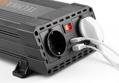 EAN 4260358123806 - Technaxx TE19 adaptador e inversor de corriente Auto 600 W Negro imagen 5