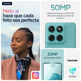 Smartphone Motorola Moto Edge 60 Fusion 5g 8gb/256gb Amazonite Pb7e0034se