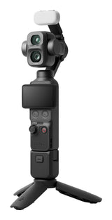 Cámara Deportiva Dji Osmo Pocket 4p Vlog Combo 4k 240fps Autonomía 210 Min Cmos 1" Active Track 8.0 Estabilización Mecánica 3 Ejes Negro