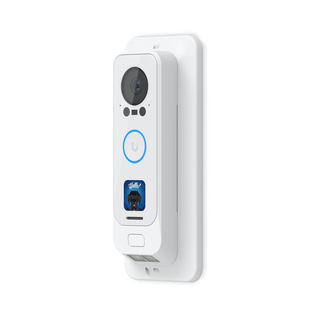 G4 Doorbell Pro Poe Gang Box  Mount White. Secure