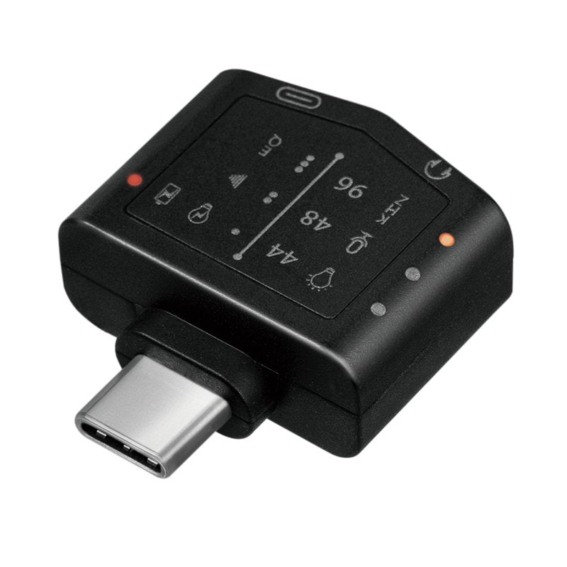 Logilink Adaptador Audio M. Eq, 2xusb-C -> 3,5mm/F,96khz W/Pd