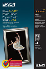Epson Papel Ultra Glossy Photo Paper A4 (15hojas)
