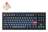 Keychron V3 Max, Teclado Para Juegos Negro/Gris Azulado, Diseño De, Gateron Jupiter Red, Intercambio En Caliente, Rgb V3m-D1-De