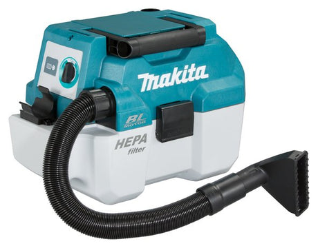 EAN 0088381870481 - Makita DVC750LZX1 extractor de polvo Azul, Blanco 7,5 L 55 W imagen 1