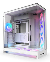 Nzxt H9 Flow Rgb+  (Blanco (Matt), Temperd Glass X 2) Cm-H92fw-P1