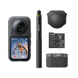 Insta360 X6 Essentials Bundle Midnight Black Cámara De Acción 360° 8k + Kit De Accesorios
