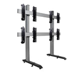 System X - 4in Braked Castors For Bt8380-Base - 2pcs