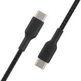 Belkin Boost Charge Braided Cab. Usb-C/Usb-C 2m Bl.  Cab004bt2mbk
