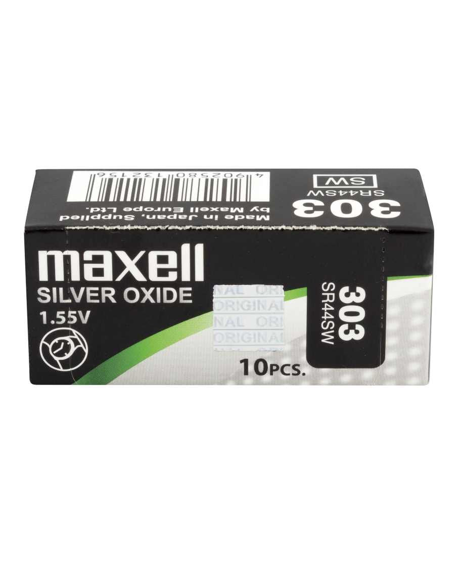 Maxell Pila Oxido Plata (303) Sr44sw Blister*1 Eu 0% Mercurio