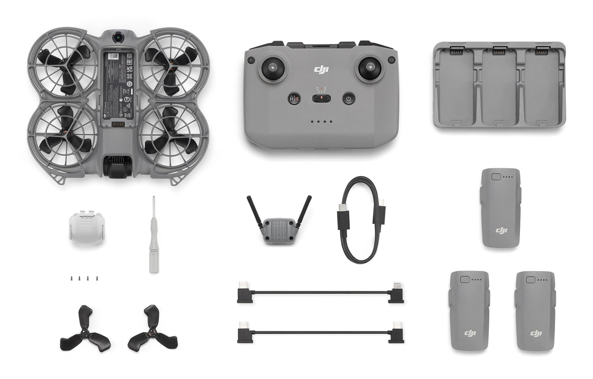EAN 6937224131774 - DJI Neo 2 Fly More Combo 4 rotores Cuadricóptero 12 MP 2688 x 1512 Pixeles 1606 mAh Negro, Gris imagen 7