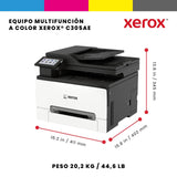 Xerox C305v/Aeeu Impresora Multifunción Color Laser A4/Legal (Material) Hasta 30 Ppm (Copiando) Hasta 30 Ppm (Impresión) 250 Hojas 33.6 Kbps Usb 2.0 Gigabit Lan Wi-Fi(Ac) Host Usb 2.0