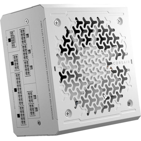 EAN 0840006687276 - Corsair RMe Series RM1000e unidad de fuente de alimentación 1000 W 24-pin ATX ATX Blanco imagen 1