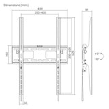 EAN 8716309135160 - Gembird WM-75T-03 soporte para TV 190,5 cm (75") Negro imagen 7