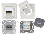 EAN 4049759149659 - EFB Elektronik ET-25211.1V1 toma de corriente 2 x RJ-45 Blanco imagen 1