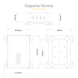 Cargador Usb-C De 4 Puertos