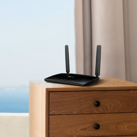 EAN 6935364086848 - TP-Link TL-MR6400 router inalámbrico Ethernet rápido Banda única (2,4 GHz) 4G Negro imagen 3
