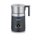 Severin Sm 3586 Espumador De Leche Automático Negro, Acero Inoxidable