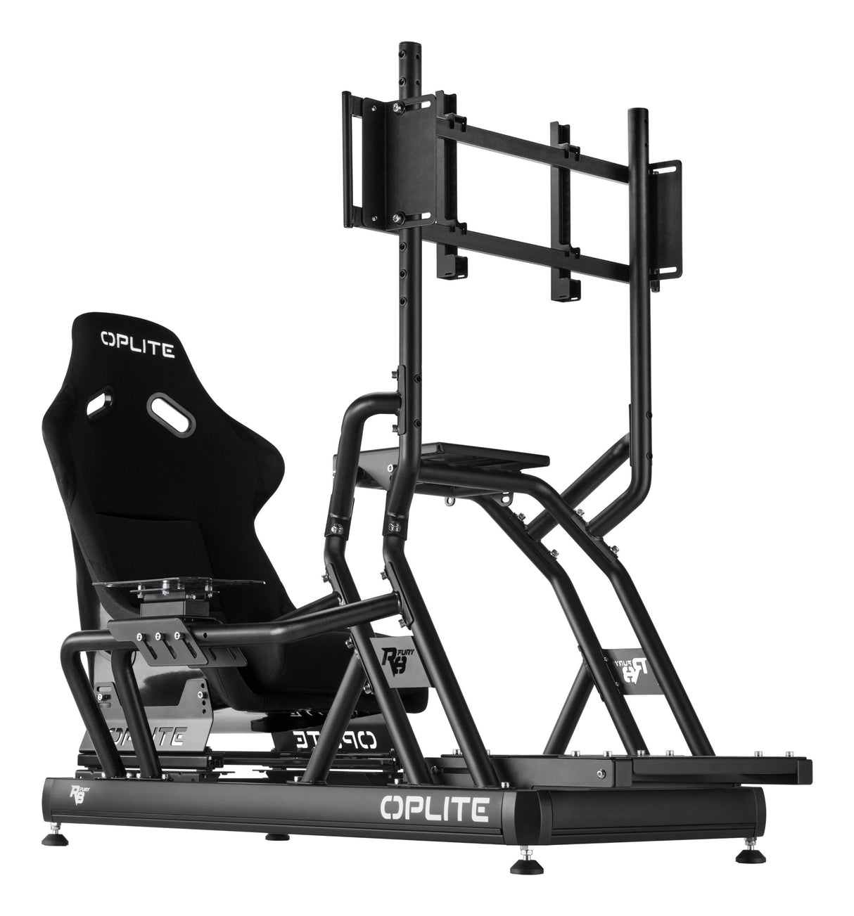 EAN 3770031134346 - Oplite OP-R8-SMSB soporte para monitor 144,8 cm (57") Escritorio Negro imagen 3