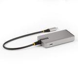 EAN 0065030893022 - StarTech.com HB31C3A1CDPPD3 hub de interfaz USB 3.2 Gen 2 (3.1 Gen 2) Type-C 10000 Mbit/s Plata imagen 2