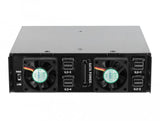 Delock 47235 Panel Bahía Disco Duro 13,3 Cm (5.25") Bandeja Para Disco Duro Negro, Bastidor De Instalación Negro, 13,3 Cm (5.25"), Bandeja Para Disco Duro, Nvme, 2.5", Negro, Aluminio