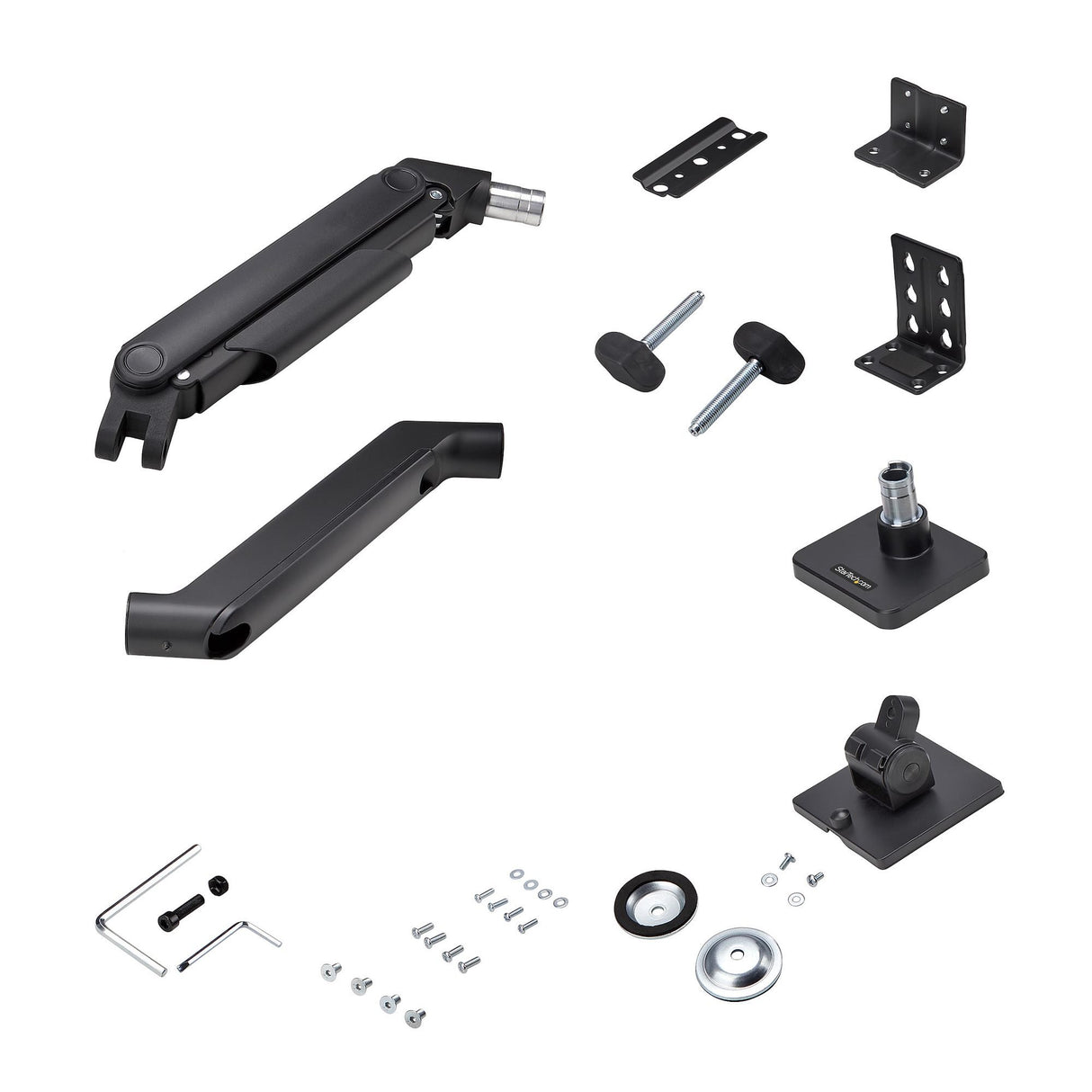 EAN 65030906333 - StarTech.com H1M1AG1-MONITOR-ARM soporte para monitor 124,5 cm (49") Escritorio Negro imagen 10