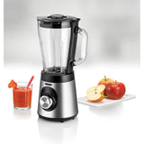 Batidora De Vaso Unold 78625 1,5 L  500 W Negro, Acero Inoxidable, Batidora Depie Acero Fino/Negro, Batidora De Vaso, 1,5 L, Función De Impulso, Picahielos, 500 W, Negro, Acero Inoxidable