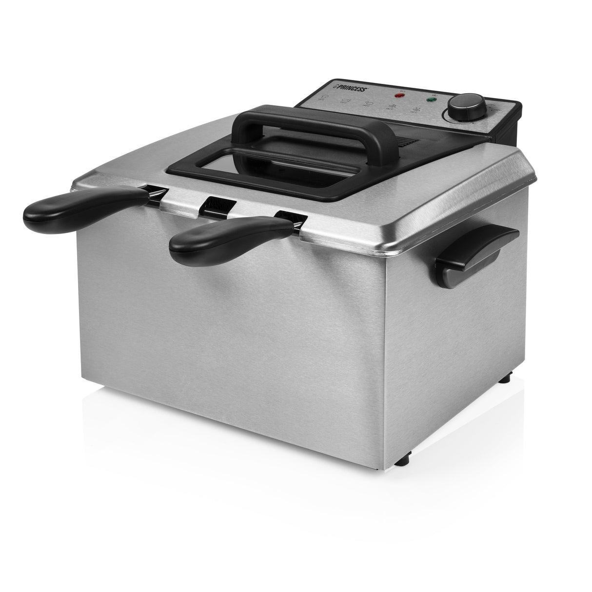 EAN 8713016085702 - Princess 185000 Doble 5 L Independiente 3270 W Negro, Acero inoxidable imagen 1