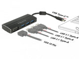 EAN 4043619639328 - DeLOCK 63932 base para portátil y replicador de puertos USB 3.2 Gen 1 (3.1 Gen 1) Type-C Negro imagen 2