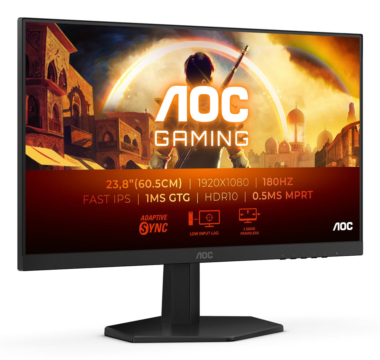 Aoc 24g42e - 23.8"  Fast Ips  Full Hd  0.5ms  180hz