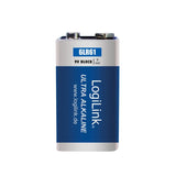 Logilink - Ultra Power 6lr61 Alkaline Batteries, Block, 9v