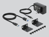 Delock Hub 10" Industrial 10 X Usb 3.2 Gen 1 Typ-A