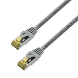 Aisens Cable De Red Rj45 Lszh Cat.7 600 Mhz S/Ftp Pimf Awg26 - 10m - Gris