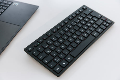 EAN 4025112099816 - CHERRY KW 9200 MINI teclado Universal USB + RF Wireless + Bluetooth AZERTY Belga Negro imagen 6