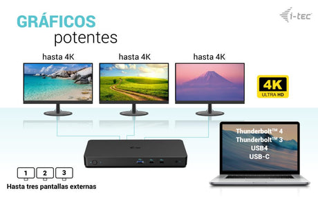 EAN 8595611706592 - i-tec C31TRIPLEDOCKPDPRO2 base para portátil y replicador de puertos Alámbrico USB 3.2 Gen 1 (3.1 Gen 1)  imagen 8