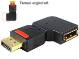 Delock 65377 Adaptador Displayport 1.1 Macho > Displayport Hembra Angular Links