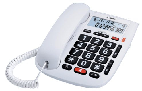 Telefono C/Cable  Alcatel Tmax20  Blanco