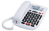 Telefono C/Cable  Alcatel Tmax20  Blanco