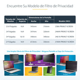 Filtro De Privacidad Startech.Com  16:9 Para Monitor De 27"  Ángulo De Visión De +/- 30° - Brillante