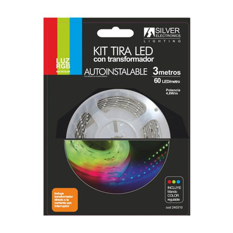EAN 8420738269364 - Silver Electronics 240310 cinta luminosa 3000 mm imagen 1