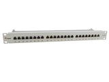 Equip Patchpanel  24x Rj45 Cat6a 19" 1he Gris