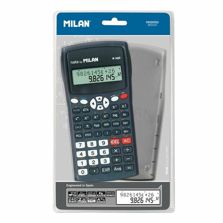 EAN 8411574027522 - Milan 159110KBL calculadora Bolsillo Calculadora científica Negro imagen 3