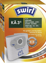 EAN 4006508224074 - Swirl KÄ 3 Bolsa para el polvo Aspiradora de tambor imagen 1
