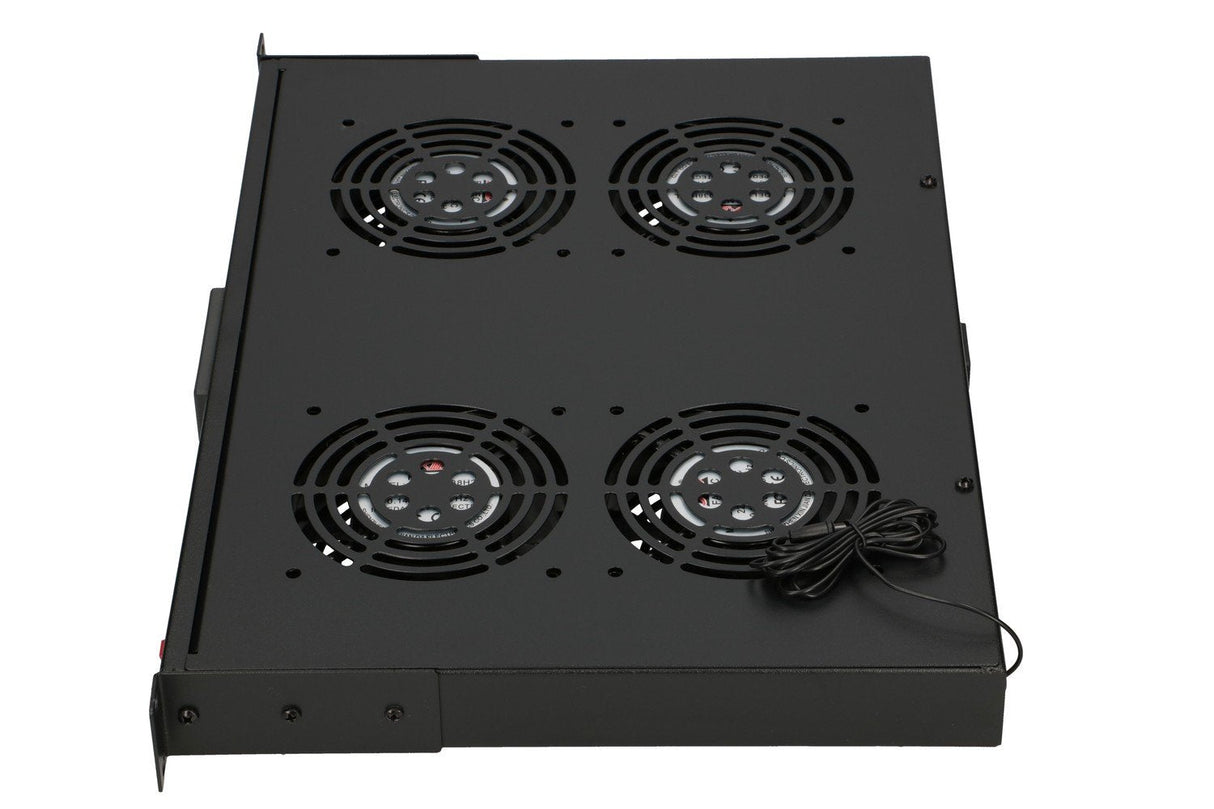Extralink 19" Rack Mount Fan Panel (4 Fans)