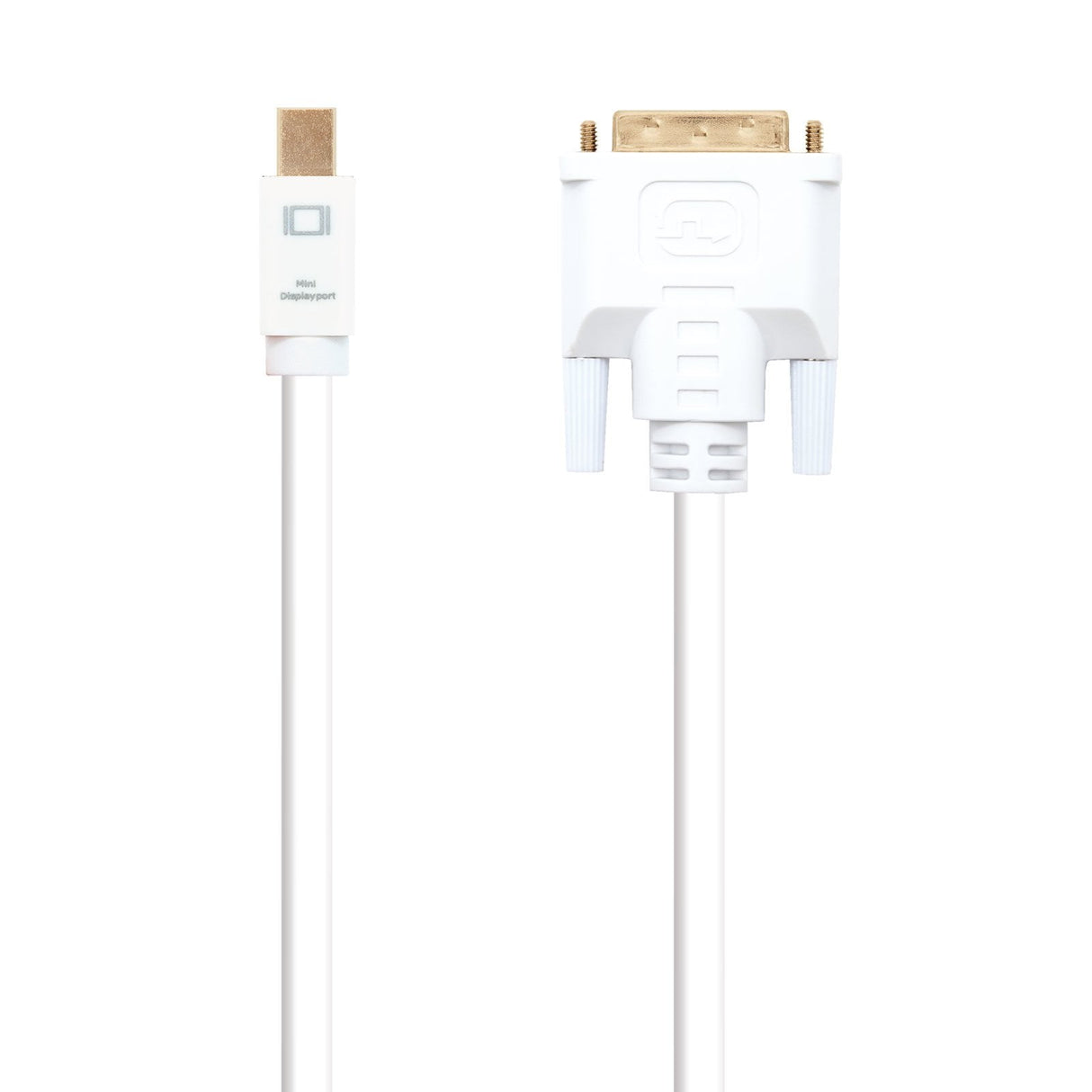 Nanocable Cable Conversor Mini Dp Macho A Dvi Macho 5m - Blanco