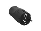 Bachmann Conector De Montaje Negro, Cee 7 7 2-Polos Con Contacto De Protección