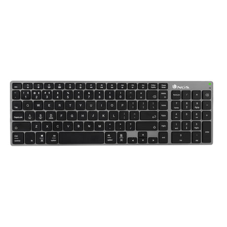EAN 8435430619409 - NGS FORTUNE-BT, QWERTY, ES teclado Universal Bluetooth Negro, Plata imagen 1