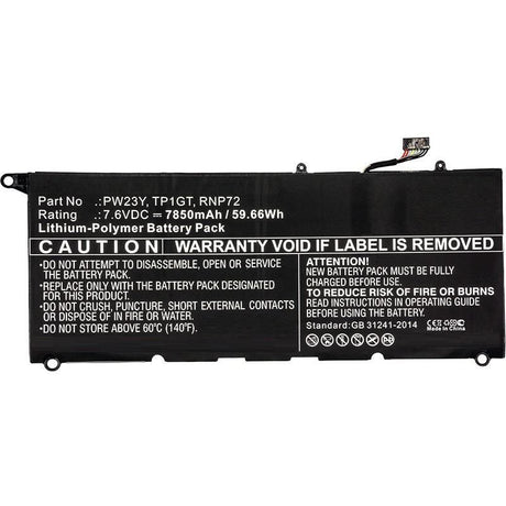 EAN 5715063174135 - CoreParts MBXDE-BA0116H refacción para laptop Batería imagen 1