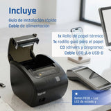 EAN 8435364319321 - iggual TP Easy 80 WiFi 203 x 203 DPI Inalámbrico y alámbrico Transferencia térmica Impresora de recibos imagen 11