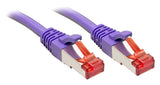 Lindy Cable De Red Cat6 S/Ftp Violetat 0.50m